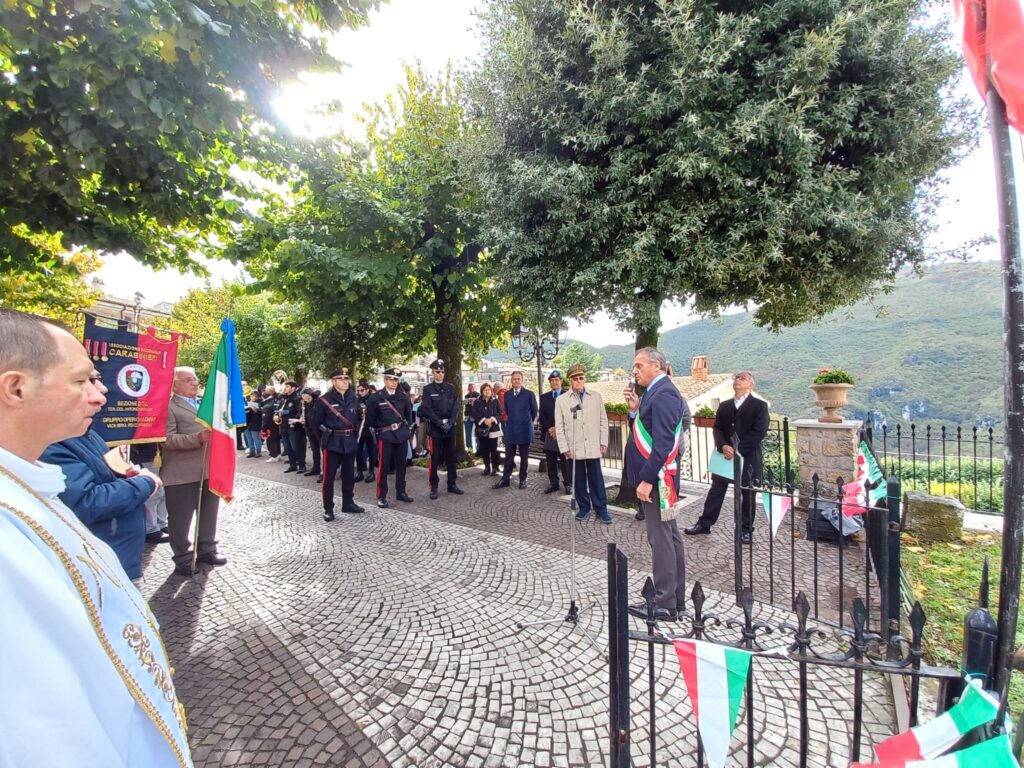 4 Novembre A Jenne Il Sindaco Valori Di Pace Siano La Forza Nelle