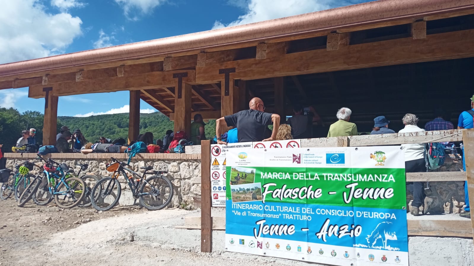 Successo a Fondi di Jenne per la festa annuale del Cai di Roma