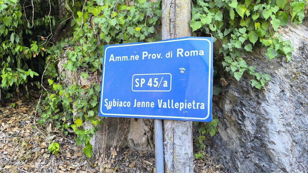 Sp 45A, Subiaco Jenne Vallepietra: disposte chiusure notturne per lavori