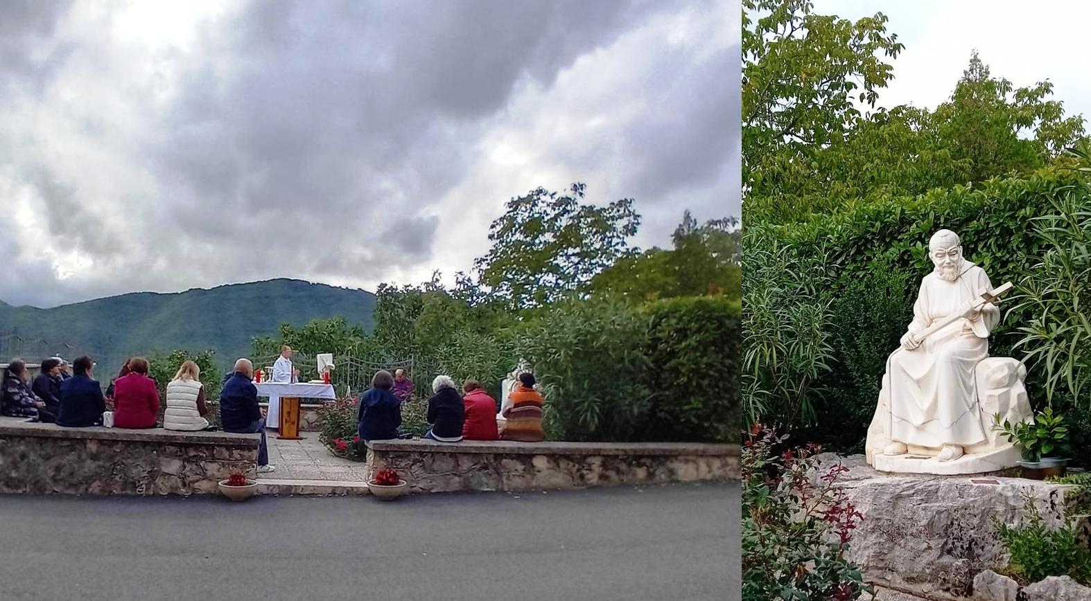 A Jenne celebrato San Pio da Pietrelcina, patrono della Protezione Civile