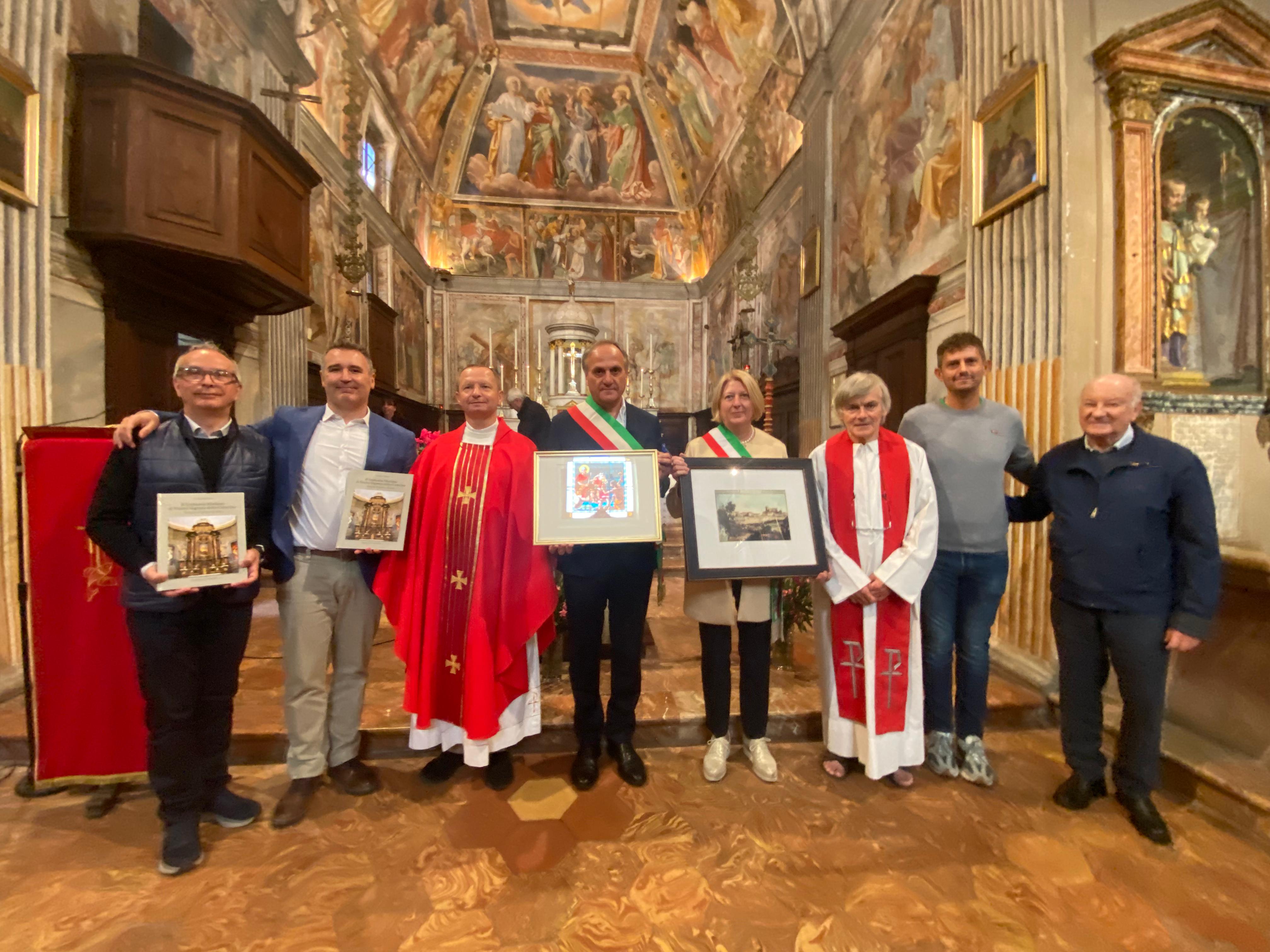 Jenne accolta a Valsolda sulle orme di Antonio Fogazzaro